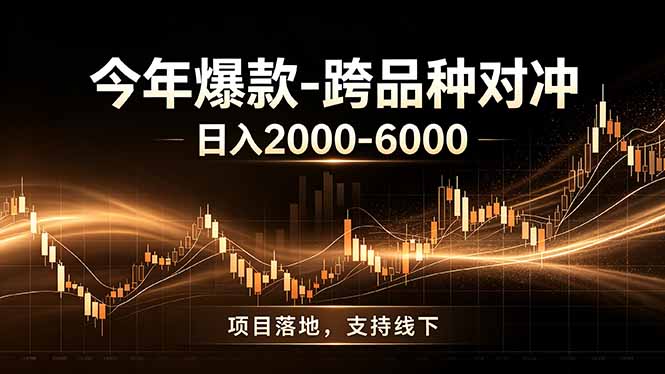 全新跨品种对冲模式上线！日稳定盈利 2000-6000，合规长久可批量放大-创业信息网