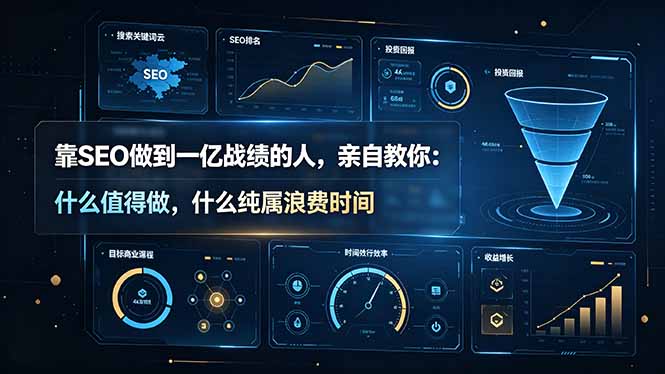 靠SEO做到一亿战绩的人,亲自教你:什么值得做,什么纯属浪费时间【原创双语字幕】