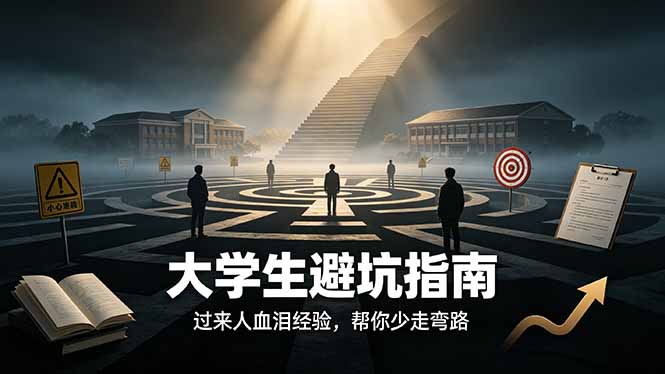 付费文章:大学生避坑指南 ,过来人血泪经验,帮你少走弯路