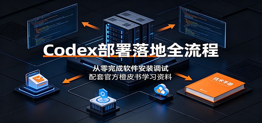 Codex部署落地全流程:从零完成软件安装调试,配套官方橙皮书学习资料-创业信息网