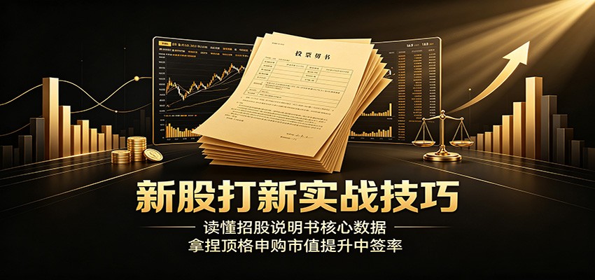 新股打新实战技巧:读懂招股说明书核心数据,拿捏顶格申购市值提升中签率-创业信息网