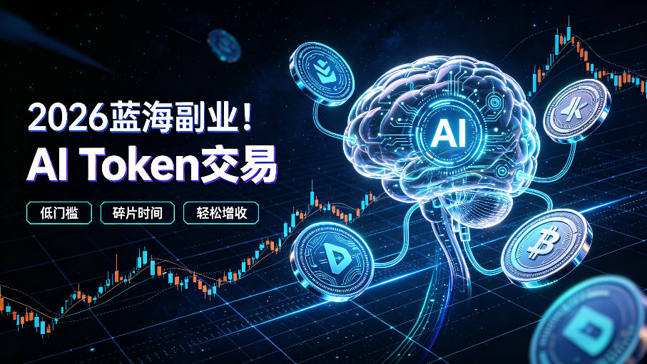 2026全新风口副业｜AI智能Token交易，空闲时间轻松 賺 收益，无需全天盯盘【揭秘】-创业信息网