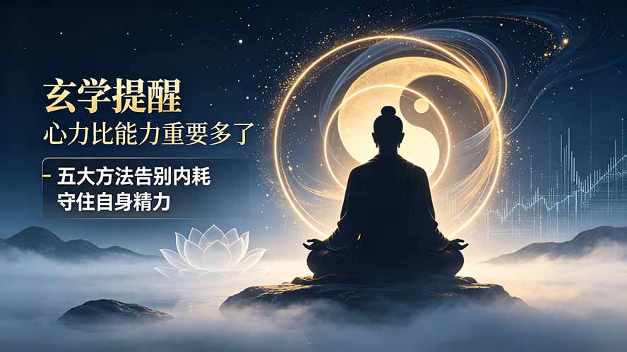 付费文章:玄学提醒-心力比能力重要多了,五大方法告别内耗守住自身精力-创业信息网