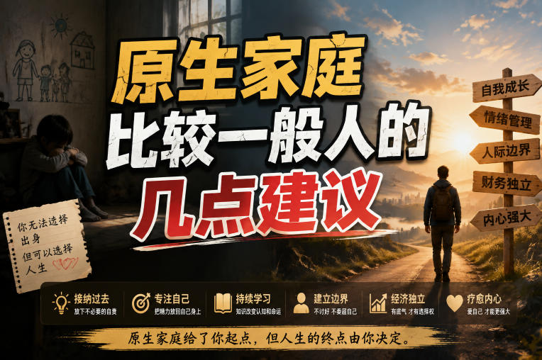 付费文章:给原生家庭比较一般人的几点建议-创业信息网