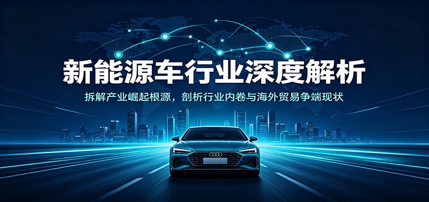新能源车行业深度解析：拆解产业崛起根源，剖析行业内卷与海外贸易争端现状-创业信息网